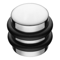 Дверной напольный стопор 03230 CROMO цвет глянцевый хром