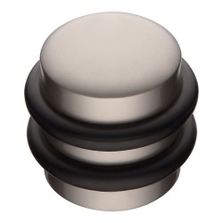 Дверной напольный стопор 03232 NIQUEL MATT цвет матовый никель