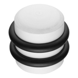 Дверной напольный стопор 03232 03237 WHITE цвет белый