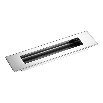 Дверная ручка врезная 1174 160MP02 цвет глянцевый хром длина 200 мм, крепление 160 мм Дверная ручка врезная 1174 160MP02 цвет глянцевый хром длина 200 мм, крепление 160 мм