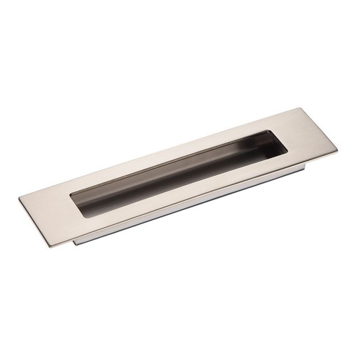 Дверная ручка врезная 1174 160MP08 цвет сатинированный никель длина 200 мм, крепление 160 мм 