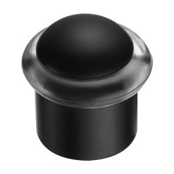 Дверной напольный стопор 15-090 цвет черный