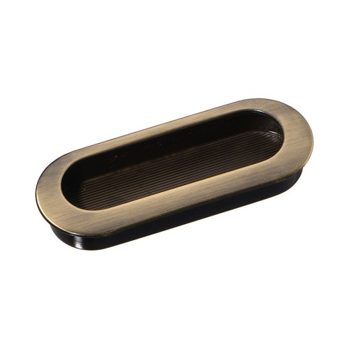 Дверная ручка врезная 25.113.02.04 цвет старая бронза длина 78 мм