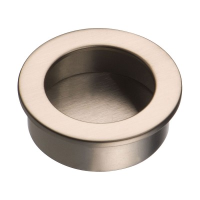 Дверная ручка врезная 3511-038 цвет никель диаметр 40 мм Дверная ручка врезная 3511-038 цвет никель диаметр 40 мм