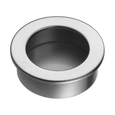 Дверная ручка врезная 3511-800 цвет матовый хром диаметр 40 мм Дверная ручка врезная 3511-800 цвет матовый хром диаметр 40 мм