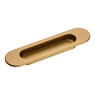 Дверная ручка врезная 3921-200 цвет матовое золото длина 150 мм