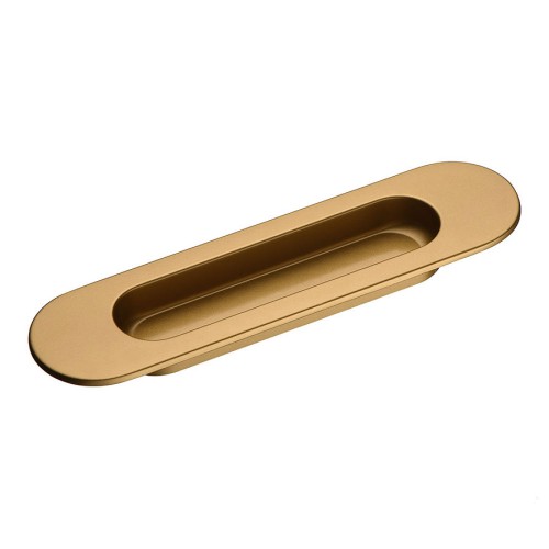 Дверная ручка врезная 3921-200 цвет матовое золото длина 150 мм