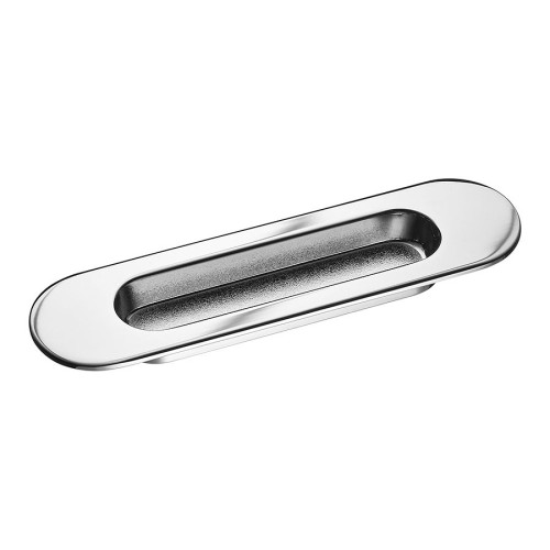 Дверная ручка врезная 3921-400 цвет глянцевый хром длина 150 мм Дверная ручка врезная 3921-400 цвет глянцевый хром длина 150 мм