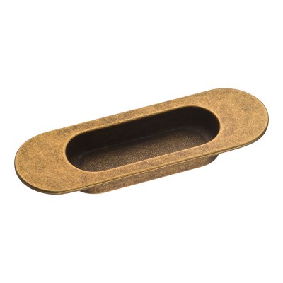 Дверная ручка врезная 3922-831 цвет старая бронза длина 110 мм