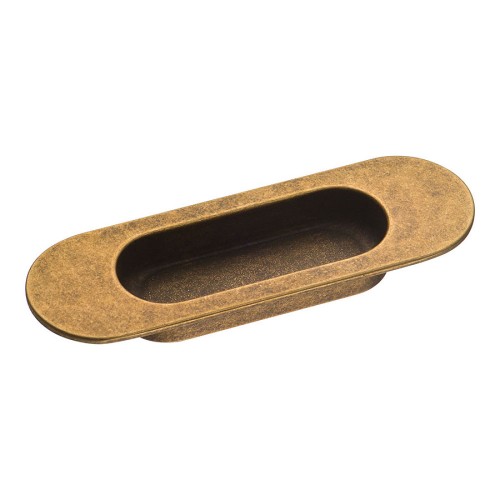 Дверная ручка врезная 3922-831 цвет старая бронза длина 110 мм