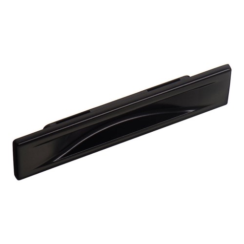 Дверная ручка врезная 4340 0096 AL6 цвет черный длина 150 мм, крепление 96 мм