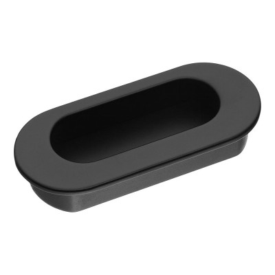 Дверная ручка врезная 4858-14 цвет черный длина 82 мм, крепление 64 мм Дверная ручка врезная 4858-14 цвет черный длина 82 мм, крепление 64 мм