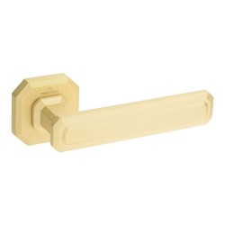 Дверная ручка рычажная 5101 010MP35 KING цвет матовое золото комплект 2 штуки