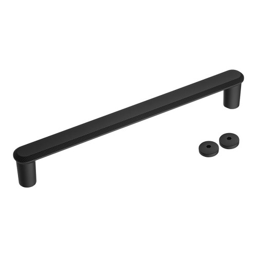 Дверная ручка скоба 5102 300MP24 цвет черный длина 330 мм, крепление 300 мм