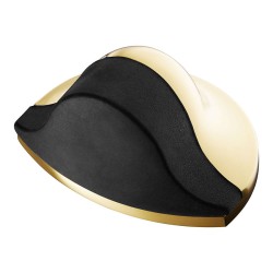 Дверной напольный стопор DS1000 0045 GL-P6 цвет глянцевое золото