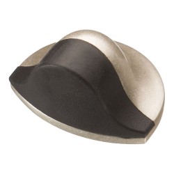 Дверной напольный стопор DS1000 0045 SLM-P6 цвет матовое серебро