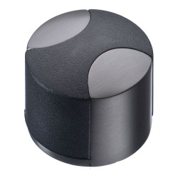 Дверной напольный стопор DS1005 0035 BBN-P6 цвет черный матовый никель