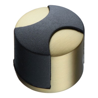 Дверной напольный стопор DS1005 0035 GB-P6 цвет матовая латунь