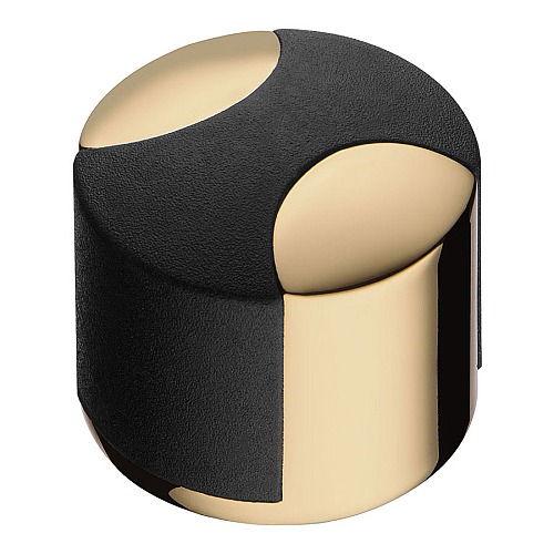 Дверной напольный стопор DS1005 0035 GL-P6 цвет глянцевое золото