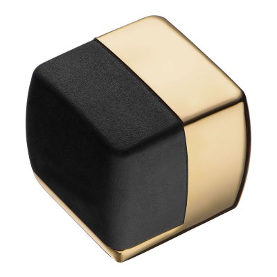 Дверной напольный стопор DS1015 0034 GL-P6 цвет глянцевое золото