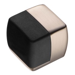 Дверной напольный стопор DS1015 0034 NB-P6 цвет брашированный никель