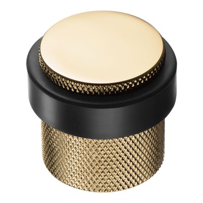 Дверной напольный стопор DS1017 0038 GL-P6 цвет глянцевое золото