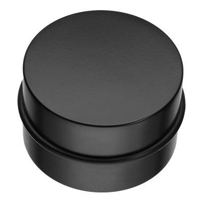 Дверной напольный стопор DS1022 0080 AL6-P6 цвет черный диаметр 86 мм Дверной напольный стопор DS1022 0080 AL6-P6 цвет черный диаметр 86 мм