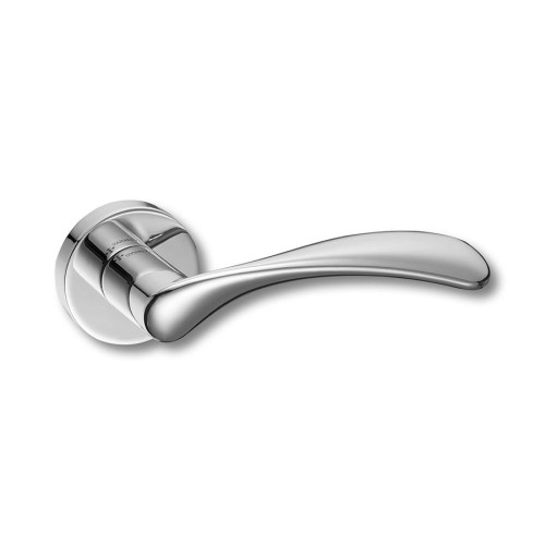 Дверная ручка HA119RO12 CR PERLE цвет глянцевый хром 2 штуки