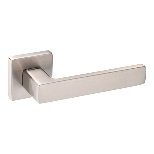 Дверная ручка HA124RO11 NB FOSIL цвет никель 2 штуки Дверная ручка HA124RO11 NB FOSIL цвет никель 2 штуки