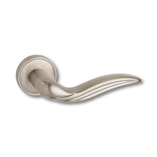 Дверная ручка HA130RO14 NB ELARA цвет никель 2 штуки Дверная ручка HA130RO14 NB ELARA цвет никель 2 штуки