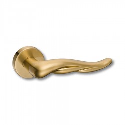 Дверная ручка межкомнатная HA131RO12 GLB VALA цвет матовое золото 2 штуки 