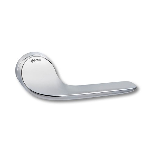 Дверная ручка HA136RO12 CR FORTUNA цвет глянцевый хром 2 штуки Дверная ручка HA136RO12 CR FORTUNA цвет глянцевый хром 2 штуки