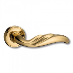Дверная ручка межкомнатная HA155RO14 GL BELINDA цвет глянцевое золото 2 штуки 