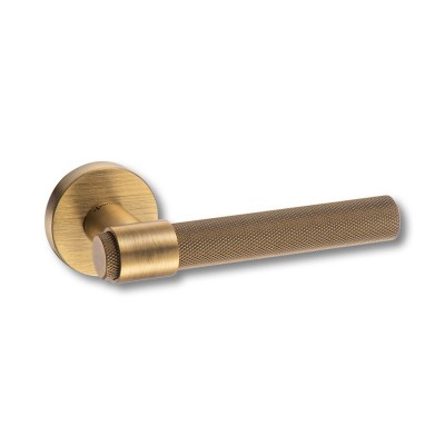 Дверная ручка межкомнатная HA187TRO12 ABM AXEL-T цвет старая бронза 2 штуки 