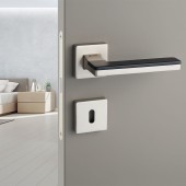 Дверная ручка HA100RO11 CB-CR/CB LARISSA цвет полированный, глянцевый хром 2 штуки