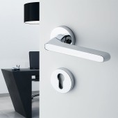 Дверная ручка HA101RO12 NB TAVIRA цвет никель 2 штуки