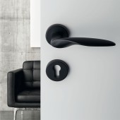 Дверная ручка HA109RO12 NB MIMAS цвет брашированный никель 2 штуки