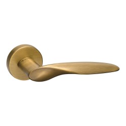 Дверная ручка HA109RO12 MAB MIMAS цвет матовая античная бронза 2 штуки