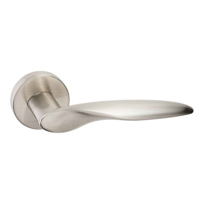 Дверная ручка HA109RO12 NB MIMAS цвет брашированный никель 2 штуки