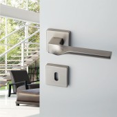 Дверная ручка HA120RO11 NB SPINAL цвет никель 2 штуки 