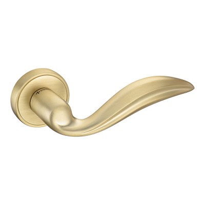 Дверная ручка HA126RO14 BB DIANA цвет матовое золото 2 штуки