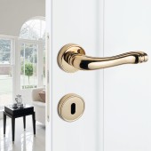 Дверная ручка HA129RO14 SLM VICTORIA цвет серебро 2 штуки