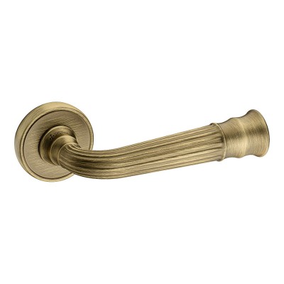 Дверная ручка HA132RO14 ABM DESPINA цвет состаренная латунь 2 штуки Дверная ручка HA132RO14 ABM DESPINA цвет состаренная латунь 2 штуки