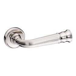 Дверная ручка HA132RO14 PN DESPINA цвет глянцевый никель 2 штуки 