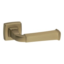 Дверная ручка HA133RO13 GB ASTORIA цвет матовая латунь 2 штуки 