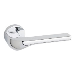 Дверная ручка HA137RO12 CR ATEN цвет глянцевый хром 2 штуки 