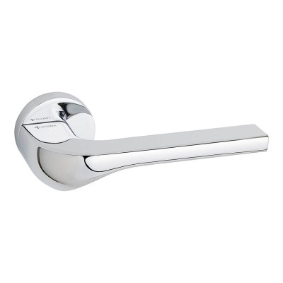 Дверная ручка HA137RO12 CR ATEN цвет глянцевый хром 2 штуки 