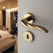 Дверная ручка HA140RO12 PRL EVA цвет перламутровый 2 штуки 