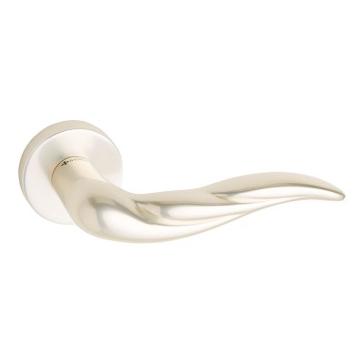 Дверная ручка HA140RO12 PRL EVA цвет перламутровый 2 штуки 