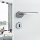 Дверная ручка HA142RO12 CR VARUNA цвет глянцевый хром 2 штуки 